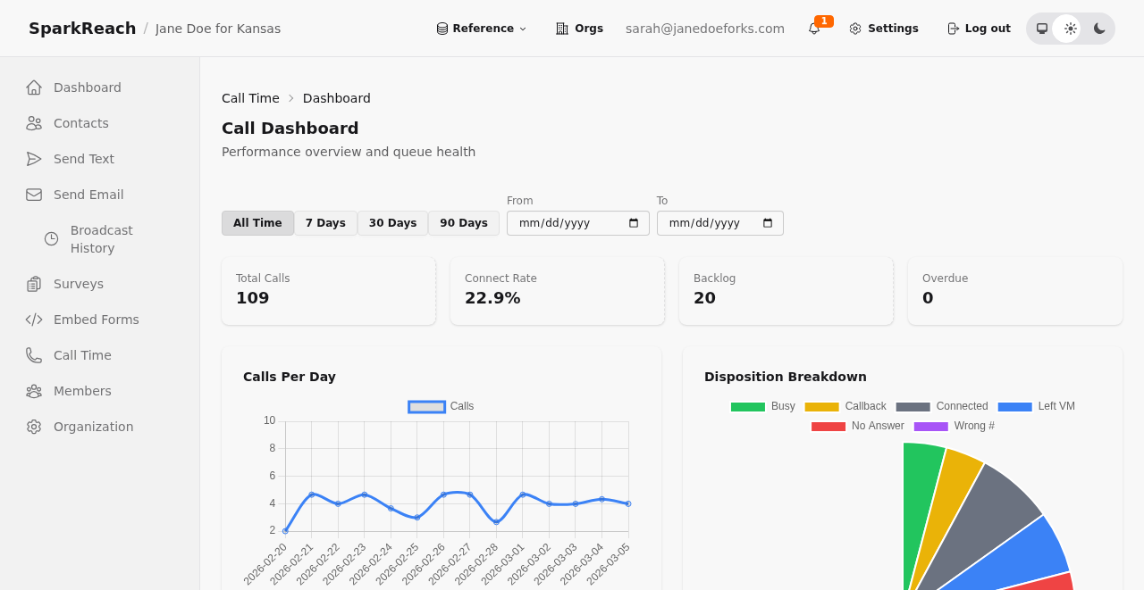 Finance feature screenshot